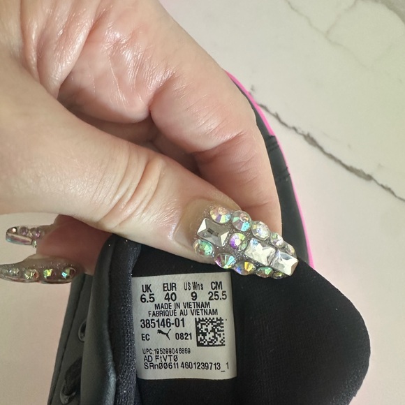 Puma Mayze 'Breast Cancer Awareness' Lace Up Platform Women’s Sneakers. Size 9 - Picture 6 of 7